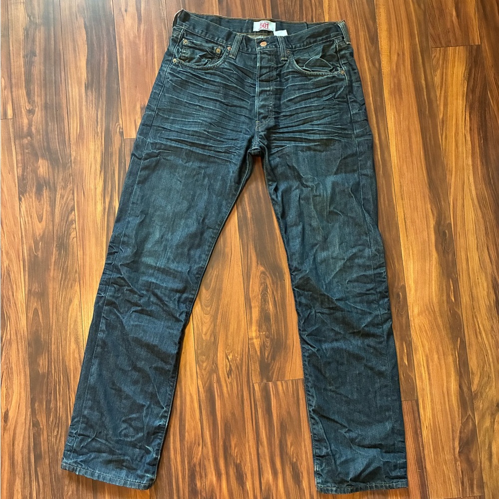 Levi's Dark Blue Straight Men’s Jeans